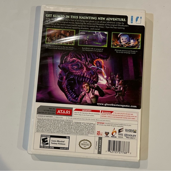 Wii CD Game -  Ghostbusters - Picture 2 of 2
